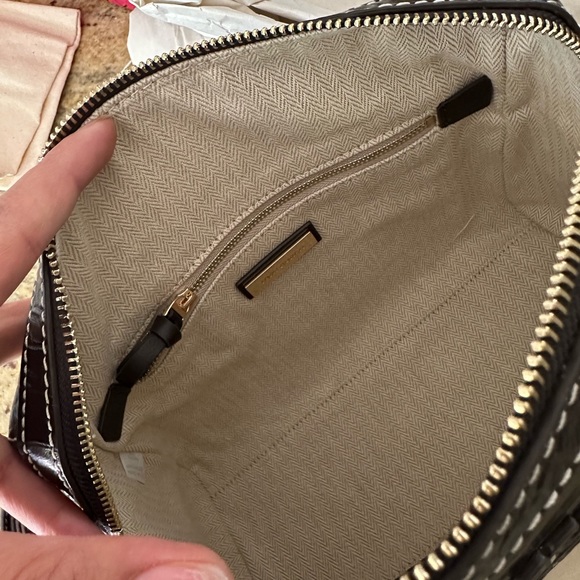 New ❤️ Tory Burch Thea Web Small Satchel Crossbody Bag (brown) - Picture 12 of 12